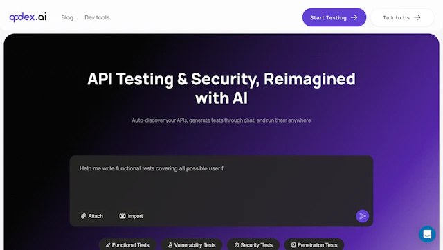 Qodex - AI Tool Logo & Interface