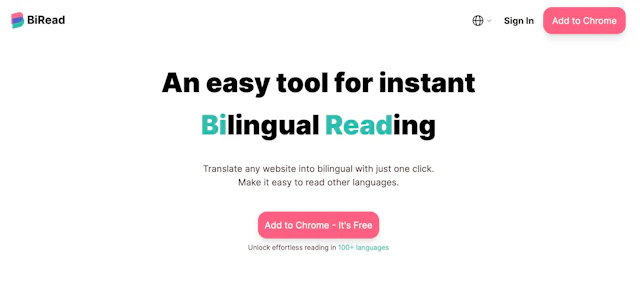 Biread - AI Tool Logo & Interface