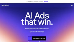 Creatify - AI Tool Profile and Logo Preview