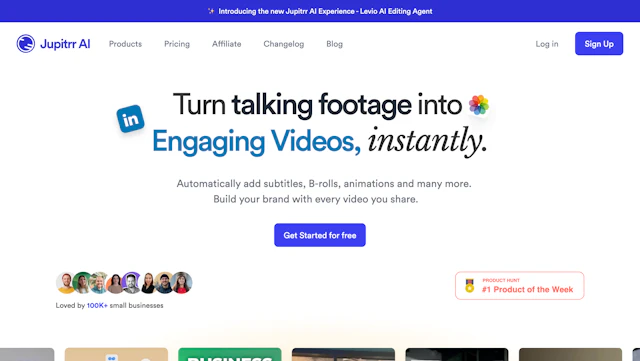 Jupitrr - AI Tool Logo & Interface
