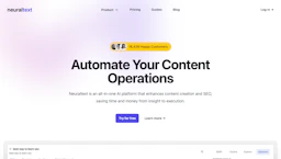 Neuraltext - AI Tool Profile and Logo Preview