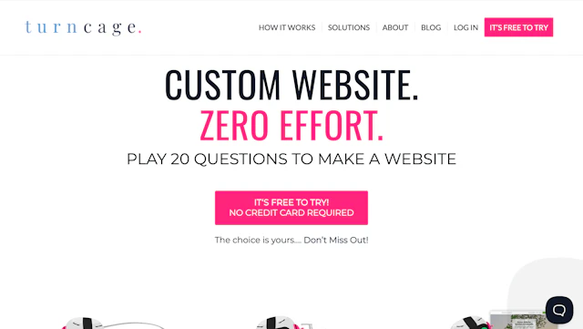 TurnCage - AI Tool Logo & Interface