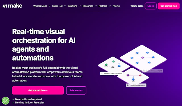 Make - AI Tool Logo & Interface
