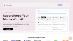 Castmagic - AI Tool Profile and Logo Preview