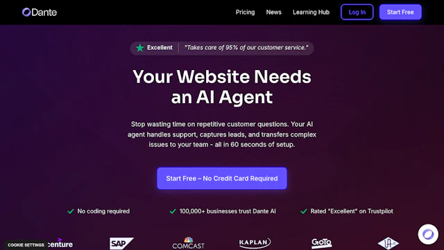 Dante - AI Tool Logo & Interface