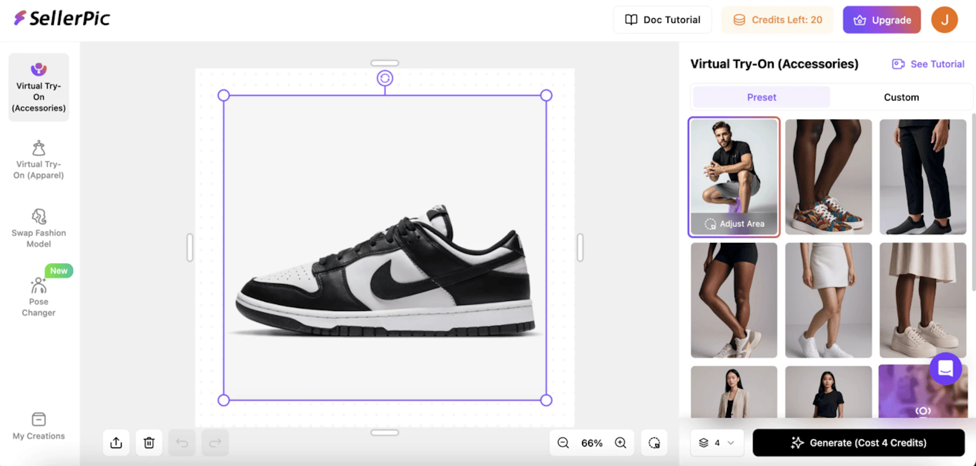 Sellerpic - AI Tool Features, UI & Interface Overview