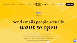 HoppyCopy - AI Tool Profile and Logo Preview