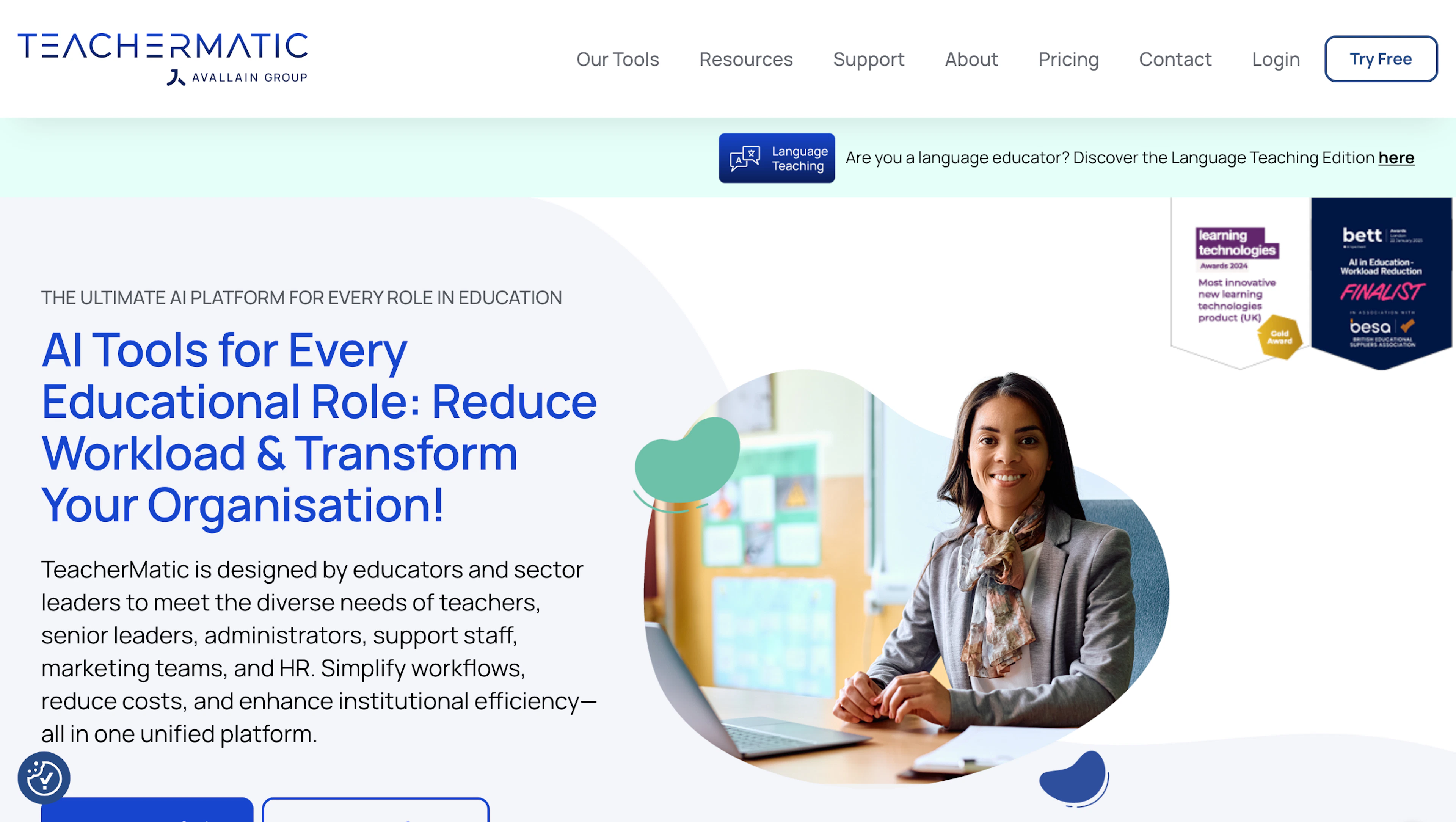 TeacherMatic - AI Tool Features, UI & Interface Overview