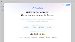 Typefully - AI Tool Profile and Logo Preview