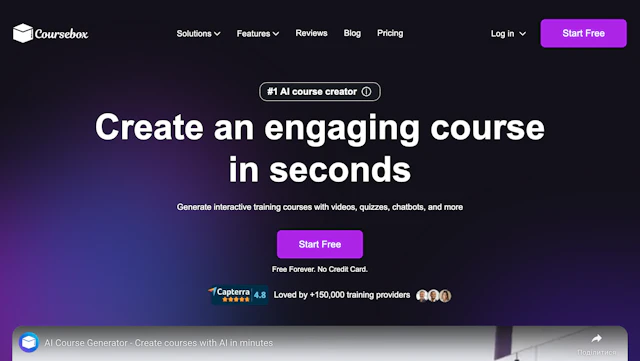 Coursebox AI - AI Tool Logo & Interface