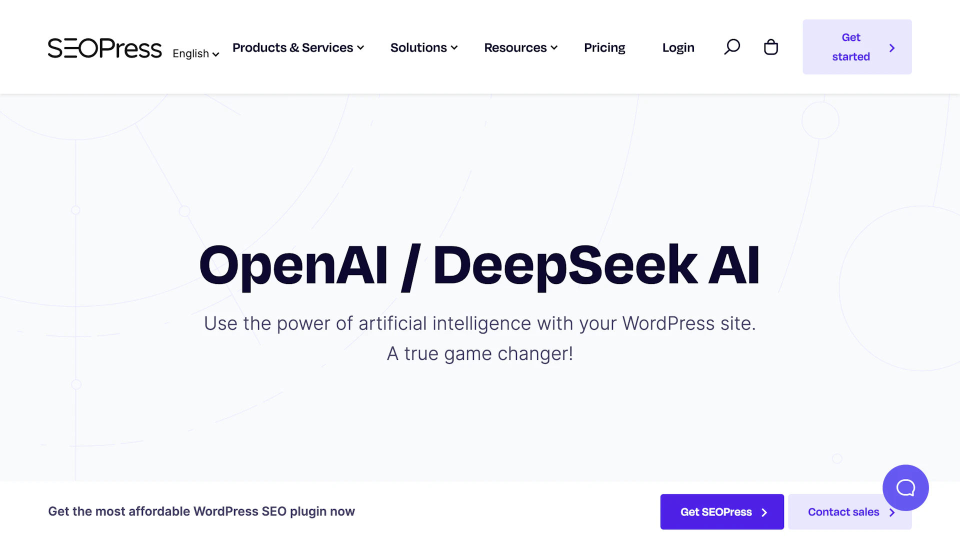 SEOPress - AI Tool Logo & Interface Preview