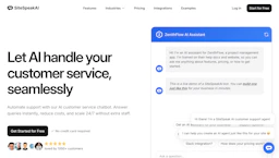 SiteSpeakAI - AI Tool Profile and Logo Preview