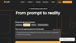 Softr AI - AI Tool Profile and Logo Preview