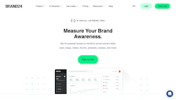 Brand24 - AI Tool Profile and Logo Preview