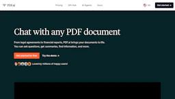 PDF ai - AI Tool Profile and Logo Preview