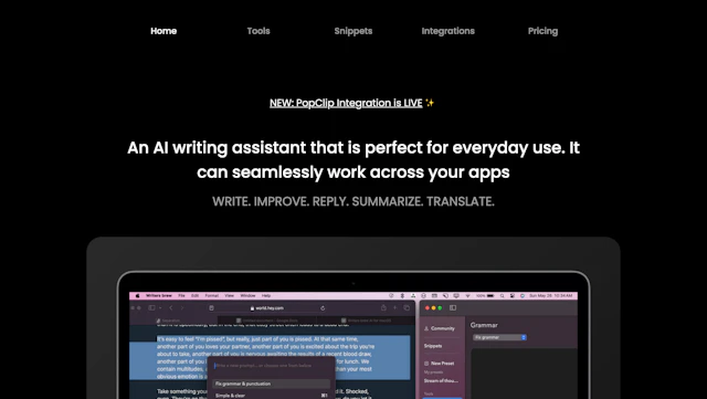 Writers brew - AI Tool Logo & Interface