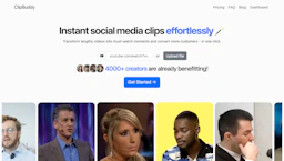 ClipBuddy - AI Tool Profile and Logo Preview