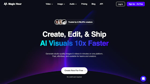 Magic Hour - AI Tool Logo & Interface