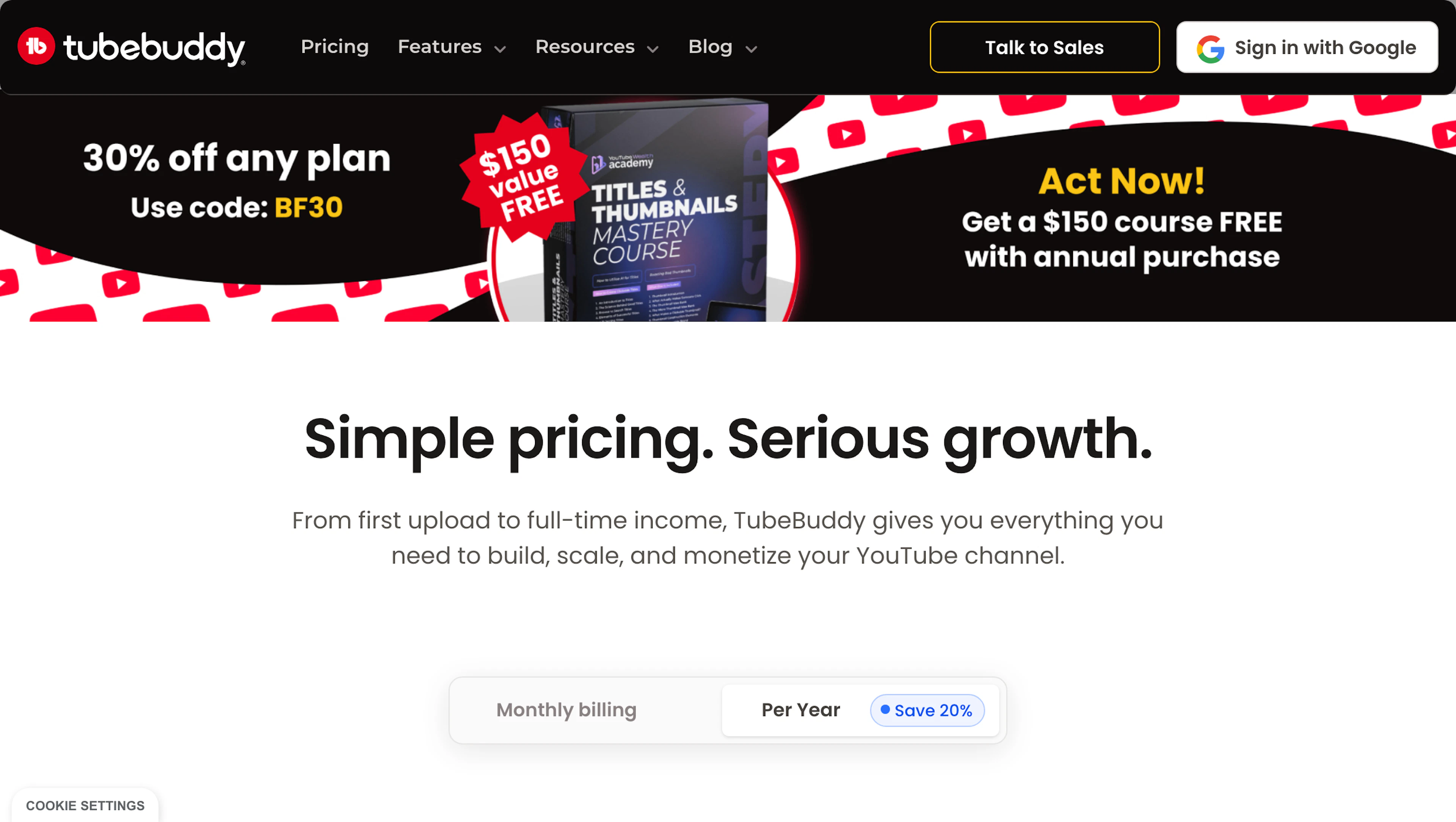 TubeBuddy - AI Tool Features, UI & Interface Overview