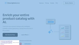 DescriptionWise - AI Tool Profile and Logo Preview