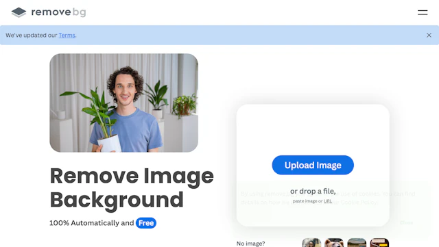 Remove BG - AI Tool Logo & Interface