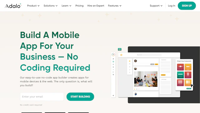 Adalo - AI Tool Logo & Interface
