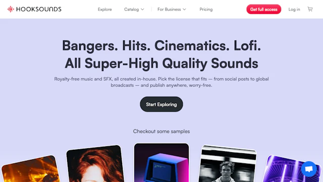 HookSounds AI Studio - AI Tool Logo & Interface