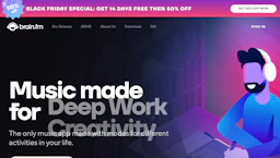 Brain FM - AI Tool Profile and Logo Preview