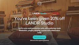Landr - AI Tool Profile and Logo Preview