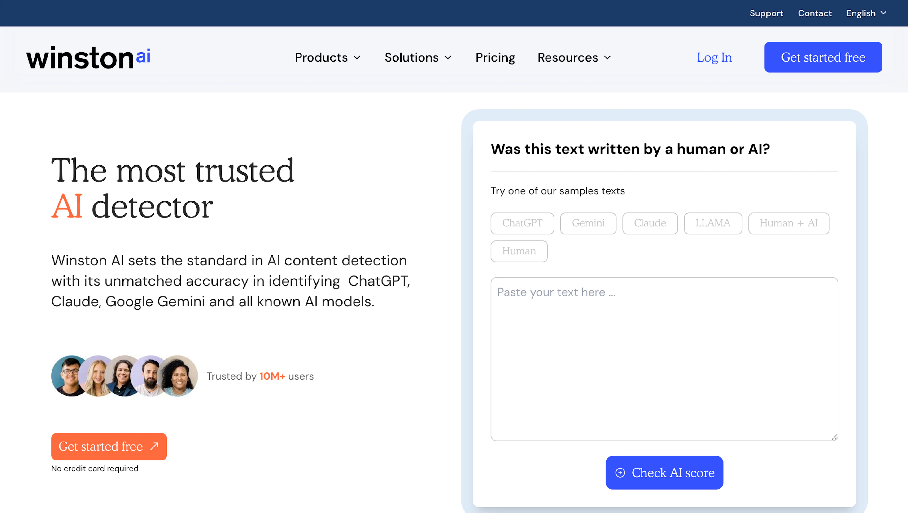 Winston ai - AI Tool Features, UI & Interface Overview