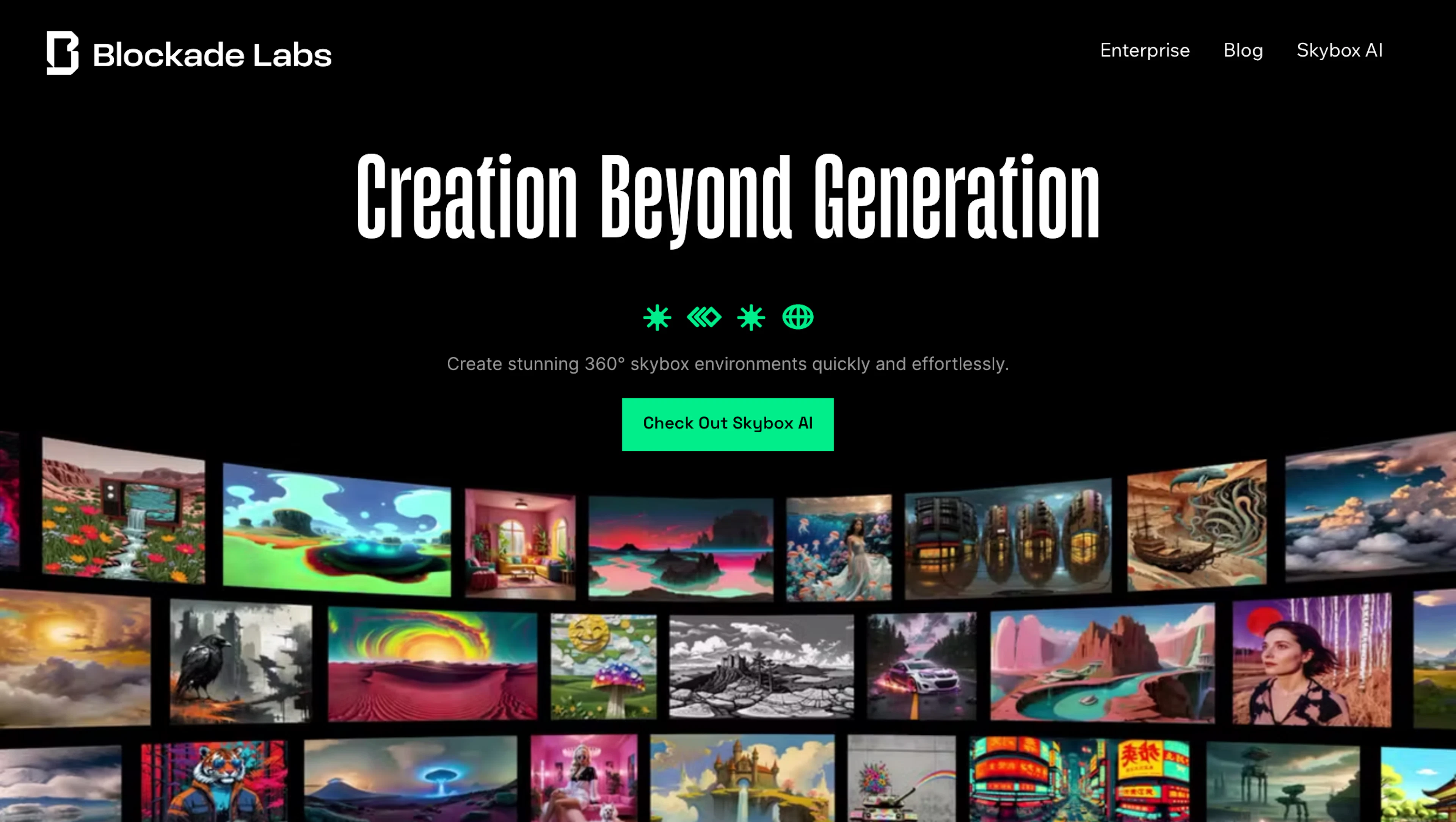 Skybox Lab - AI Tool Features, UI & Interface Overview