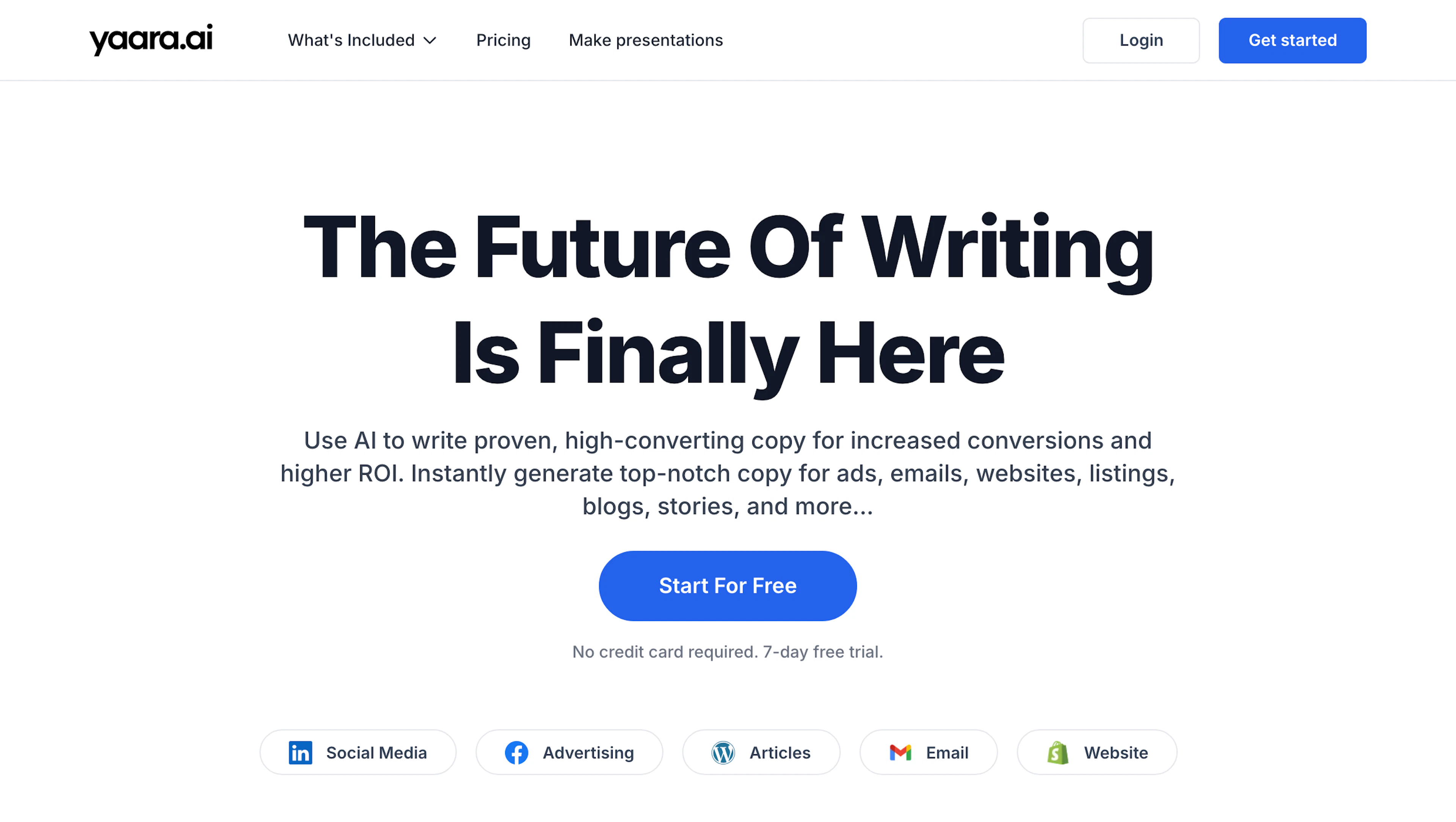 Yaara - AI Tool Features, UI & Interface Overview