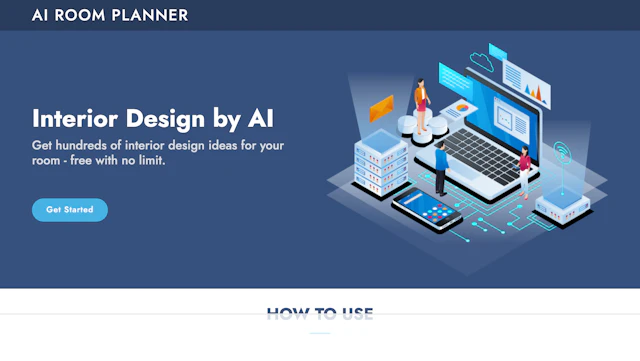 AI Room Planner - AI Tool Logo & Interface