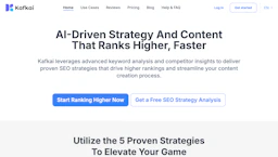 Kafkai - AI Tool Profile and Logo Preview