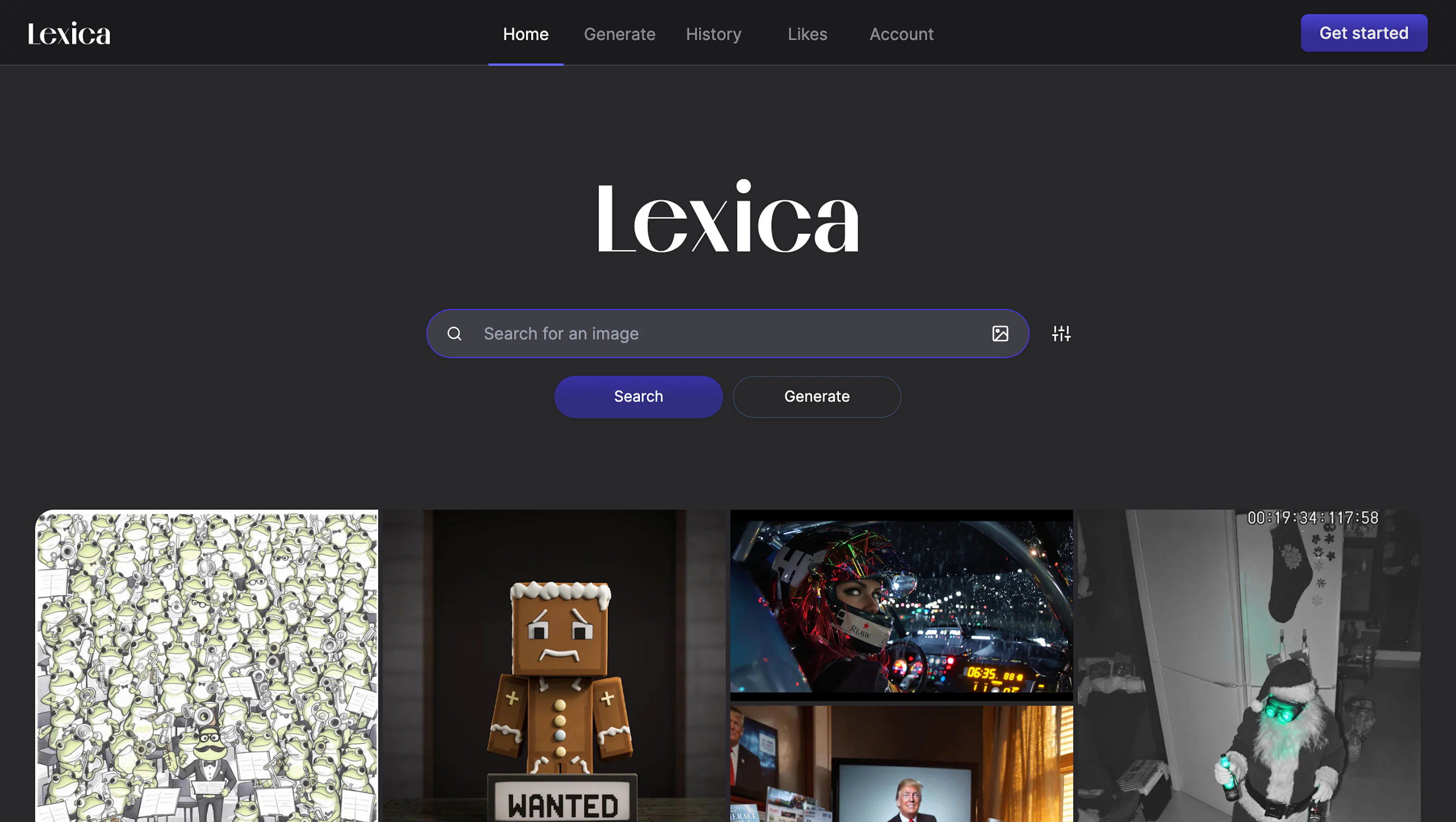 Lexica - AI Tool Features, UI & Interface Overview