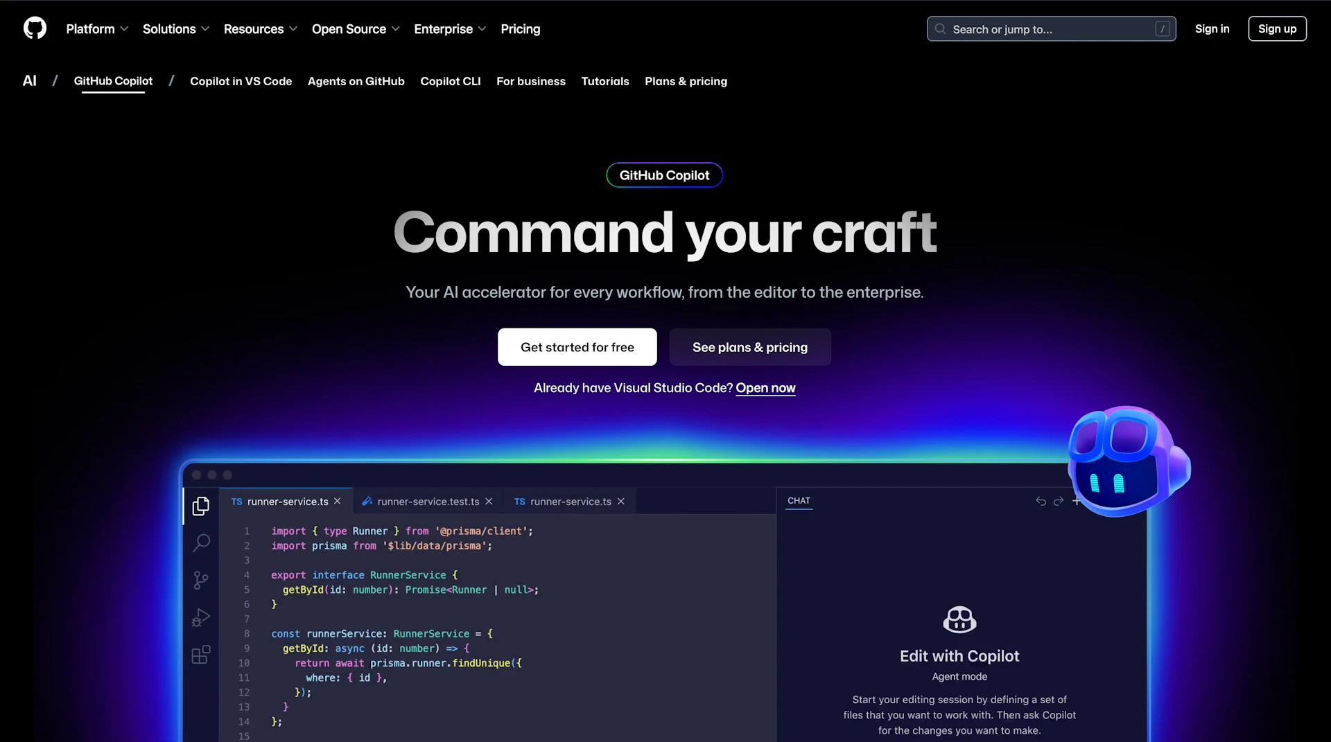 Github Autopilot - AI Tool Logo & Interface Preview