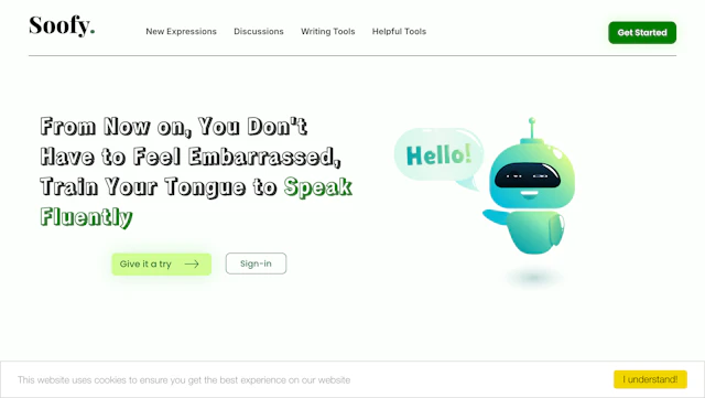 Soofy - AI Tool Logo & Interface