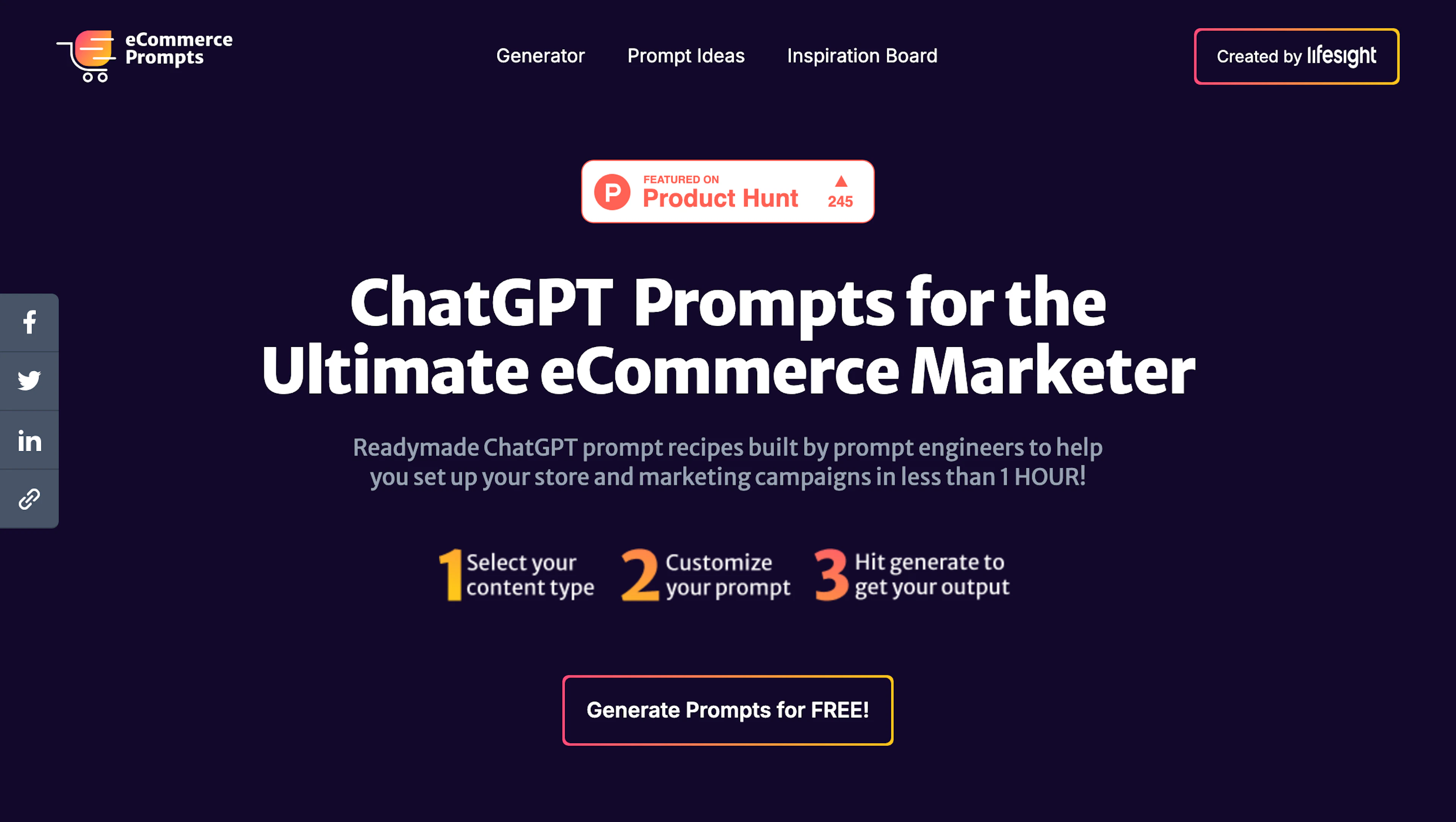 Ecommerce Prompts