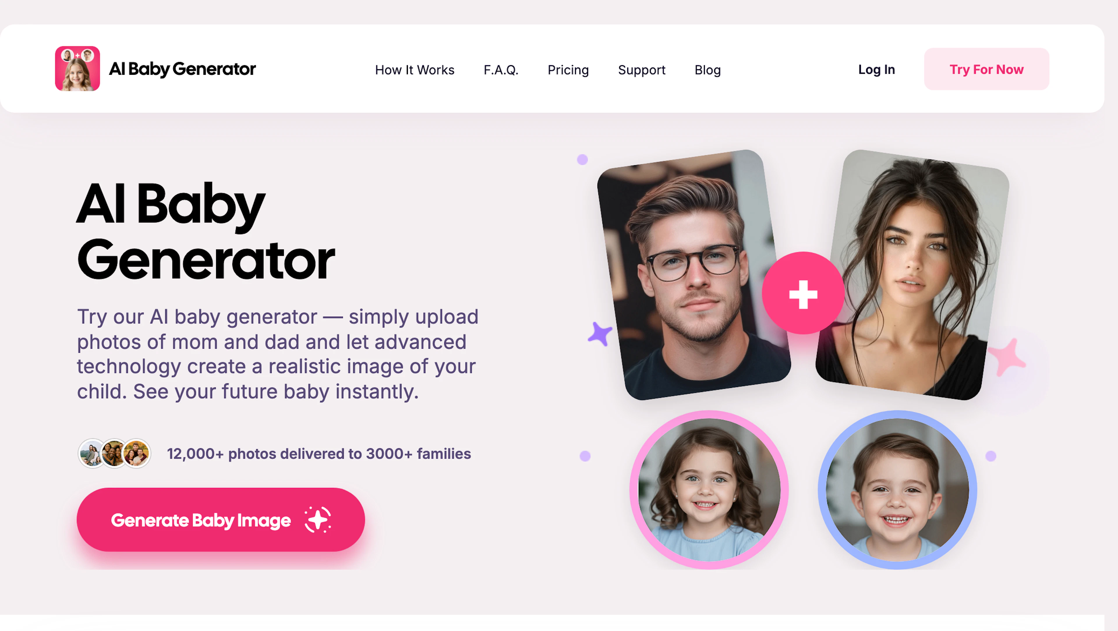 AI Baby Generator - AI Tool Features, UI & Interface Overview