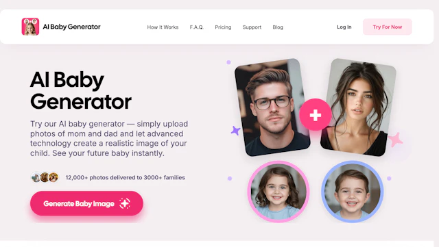 AI Baby Generator - AI Tool Logo & Interface