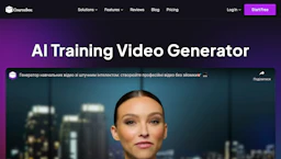 Ai Training Video Generator - AI Tool Profile and Logo Preview