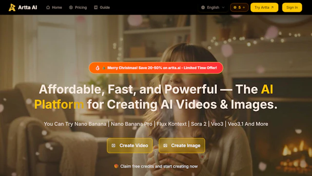Artta AI - AI Tool Logo & Interface