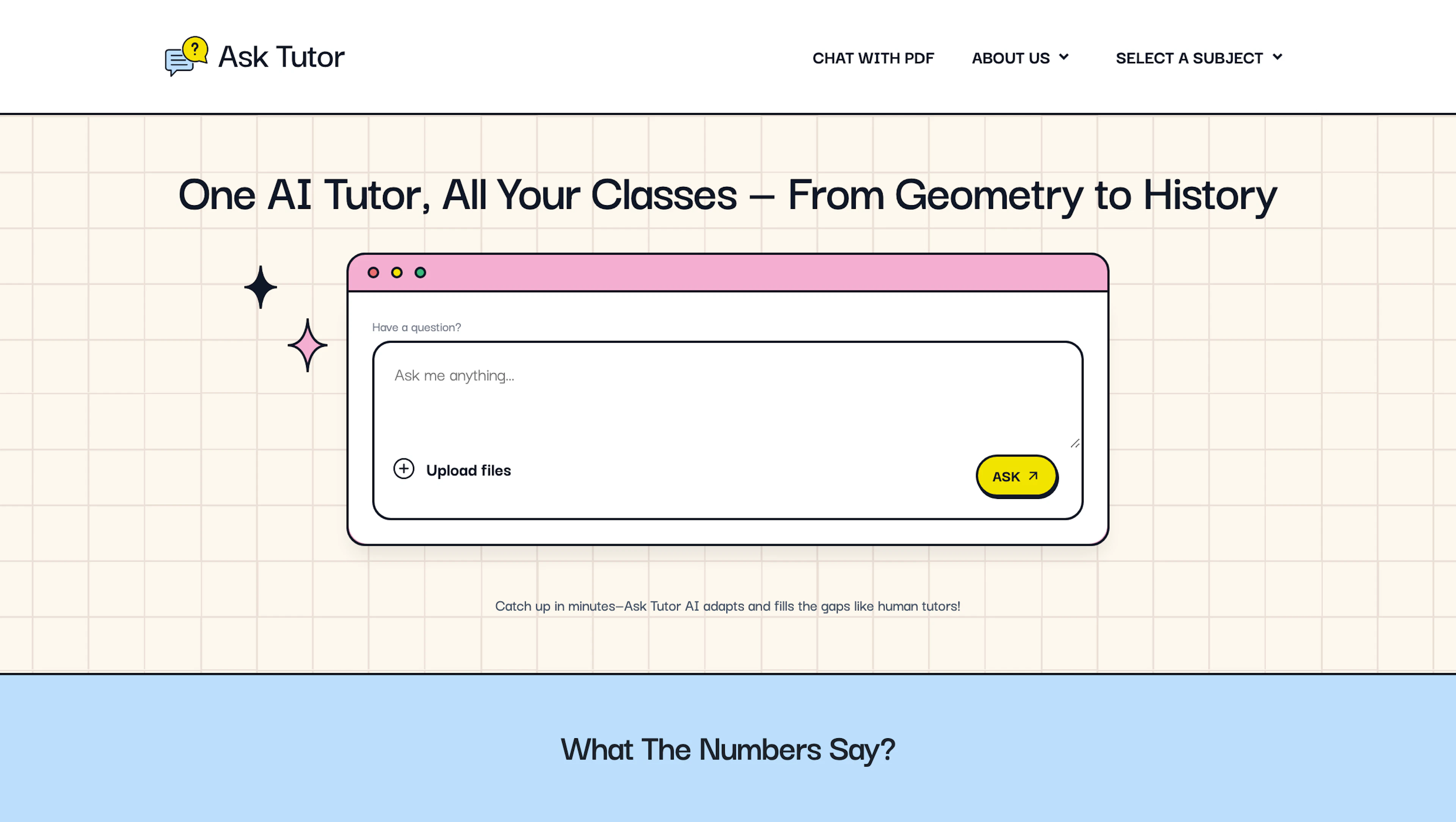 AskTutor - AI Tool Features, UI & Interface Overview