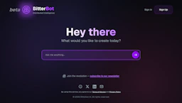 Bitterbot AI - AI Tool Profile and Logo Preview