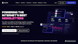 Beehiiv - AI Tool Profile and Logo Preview