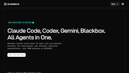 Blackbox AI - AI Tool Profile and Logo Preview