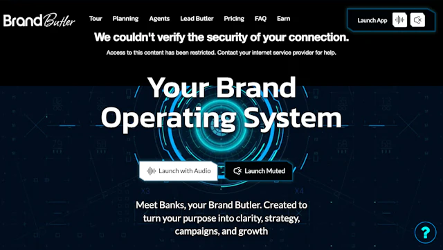 Brand Butler - AI Tool Logo & Interface