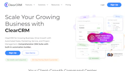 ClearCRM - AI Tool Profile and Logo Preview