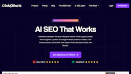 ClickRank - AI Tool Profile and Logo Preview