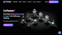 CoTester - AI Tool Profile and Logo Preview